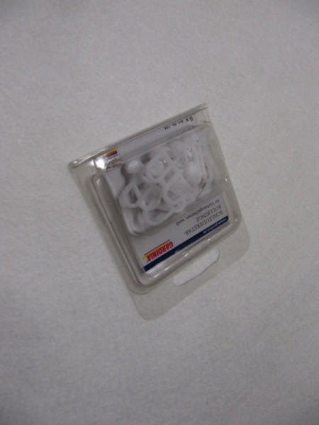 Gardinen Schleuderstab Rollringe weiss