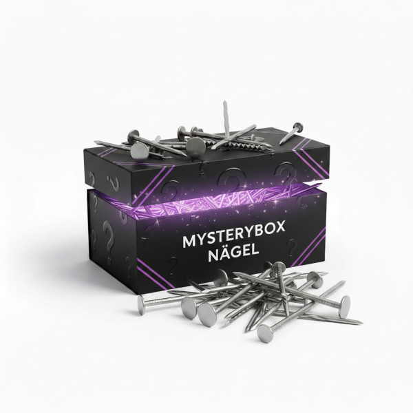 Mysterybox Nägel – Drahtstifte & Stahlnägel im Wert von ca. 200 €