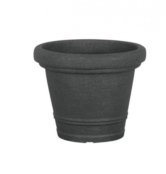 Geli Blumentopf Pflanztopf Milano 29,5 cm anthrazit