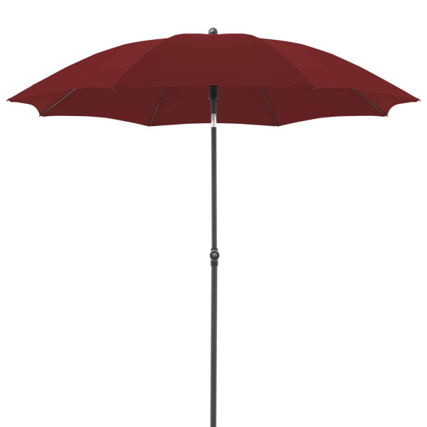 doppler® Sonnenschirm Active 210 Mittelmast Green Edition bordeaux