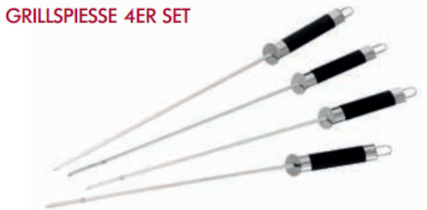 Grillspieße 4er Set 45,5 cm lang
