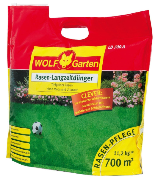 Wolf Garten Rasen Langzeitdünger LD 700 A bis 70 Tage für 700m²