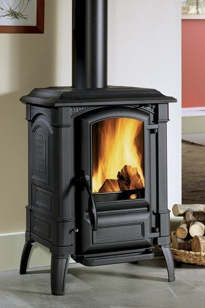 Kaminofen / Gussofen La Nordica Giulietta Guss schwarz 6 kW