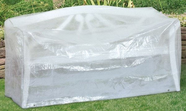 Schutzhülle Wehncke Classic für Gartenbank 160x75x80cm transparent