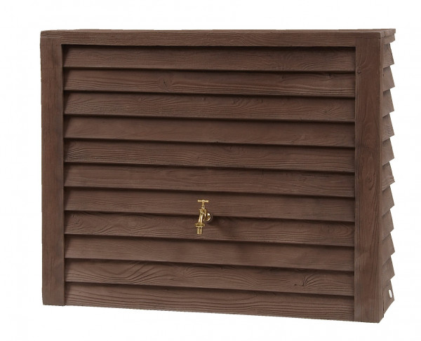GRAF Regentonne Wandtank Woody 350L darkwood
