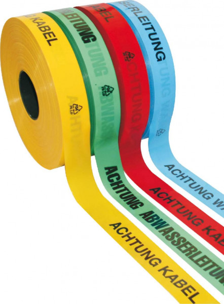 Trassen-Warnband 250 mtr Achtung-Kabel