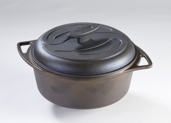 Gusseisen Topf rund Globe-fire Ø25xH13cm