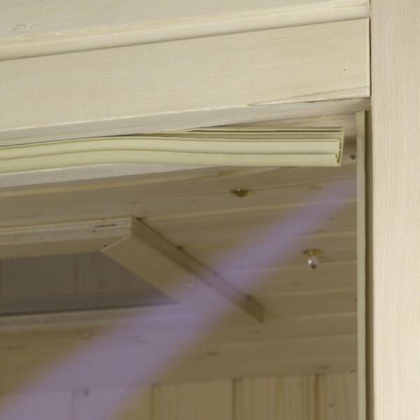 Türdichtungsprofil beige für Glastür / Holztür 1m