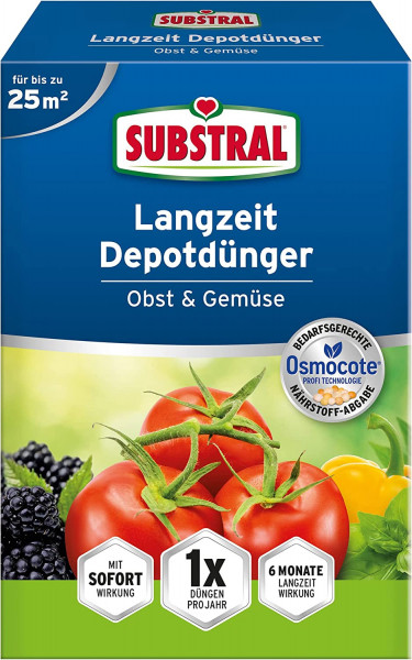 Substral Osmocote Obst & Gemüse Dünger 750 g