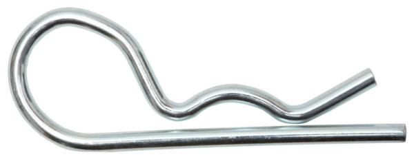 Federstecker einfach 4,5 mm, Stahl verzinkt, 50 Stück