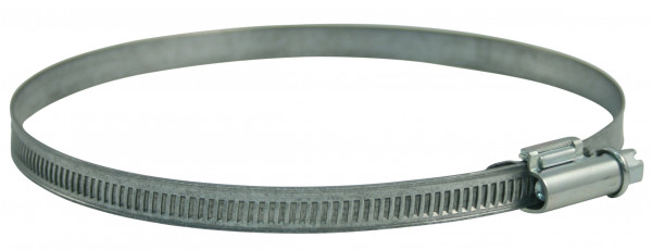 Rohrschelle verzinkt verstellbar von 80 - 130 mm