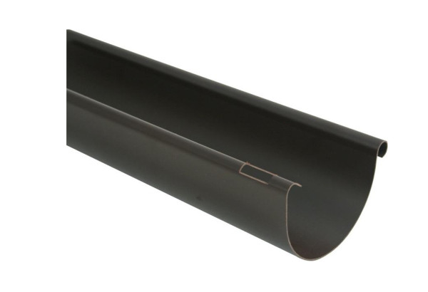 Marley Dachrinne NW 100 mm 3 m halbrund braun
