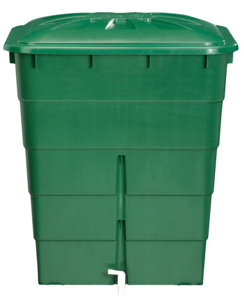 Garantia Regentonne eckig 300 Liter grün