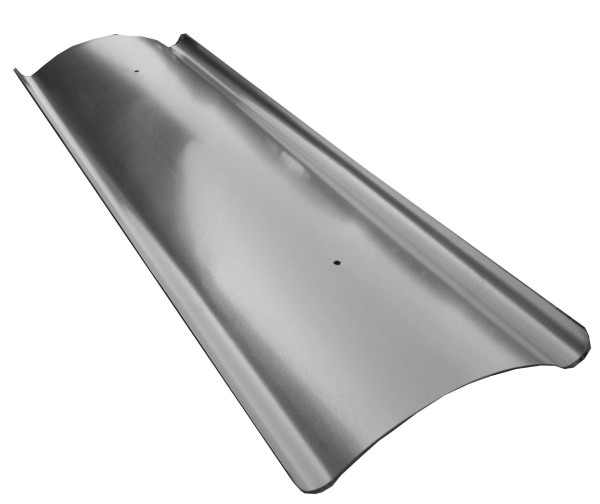 Wandschutzreflektor Alu Länge 650mm für Ø80mm bis 130mm