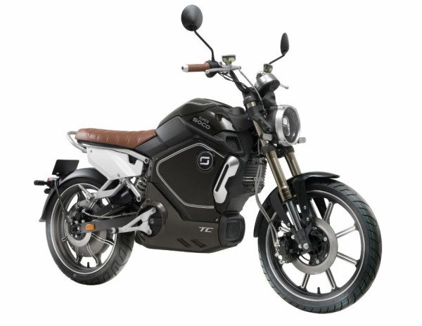 Super Soco TC ECO E Motorrad 45 km h schwarz 30AH