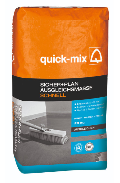 quick-mix® Sicher+Plan Ausgleichsmasse Schnell 20kg
