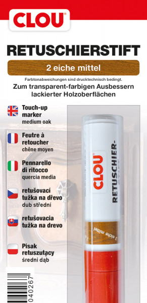 Retuschierstift Nr. 2 eiche mittel