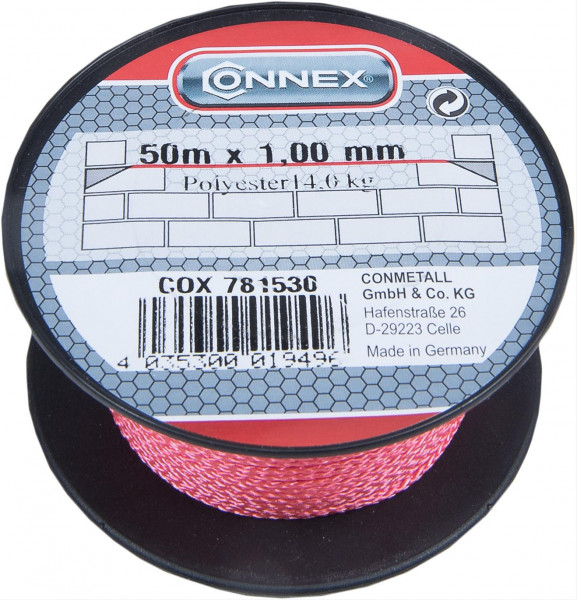 Maurerschnur 1,0mm-50m pink