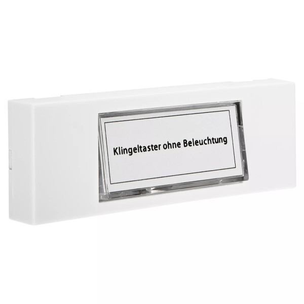 Heidemann Klingelplatte Kunststoff weiß