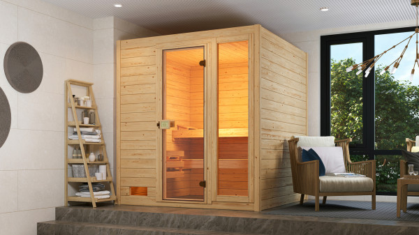 Weka Massivholz Elementsauna VALIDA PLUS Sparset