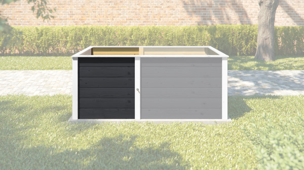 weka Ergänzungssatz Hochbeet Modular , 21 mm, anth