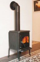 Kaminofen Globe-fire Saturn raumluftunabhängig Guss schwarz 6kW Kaminofen Globe-fire Saturn raumluftunabhängig Guss schwarz 6kW