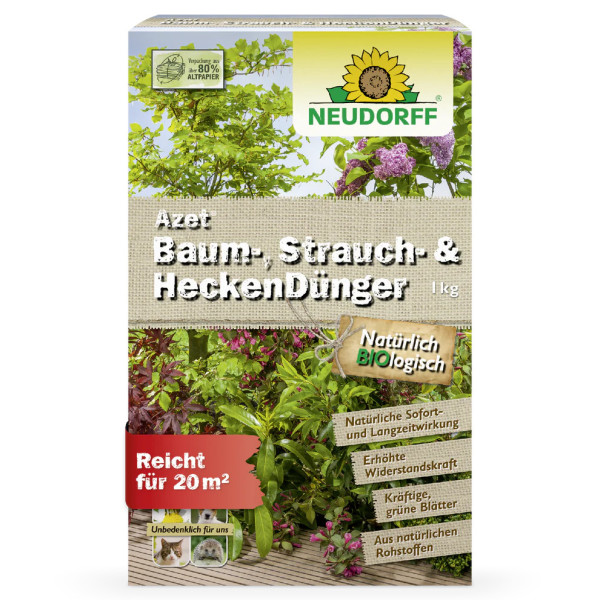 Neudorff Azet Baum-, Strauch- & HeckenDünger 1,0 kg