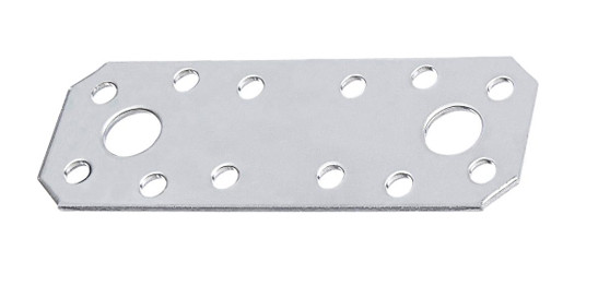 Flachverbinder Alberts Edelstahl 96x35mm