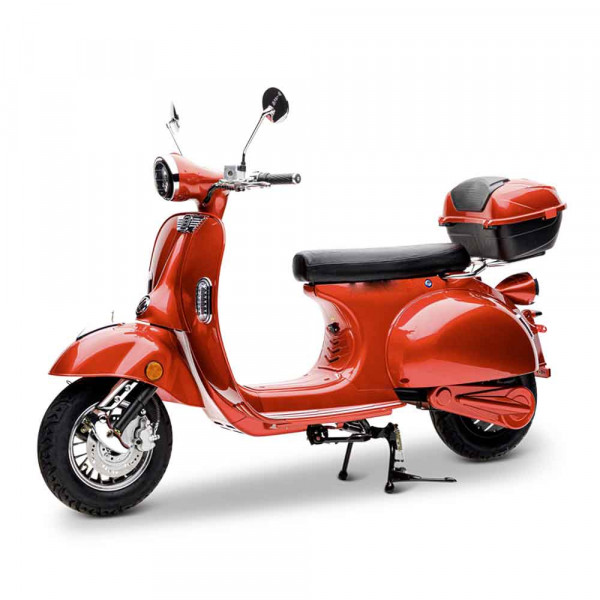 Elektroroller Retro 72 / E-Roller Ginabella Classico 3000 rot