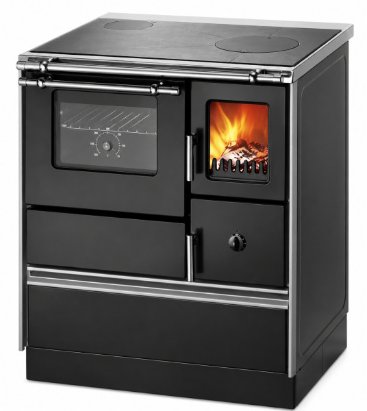 WESTMINSTER Küchenherd K176 F/A 70cm schwarz Stahl Ans. links