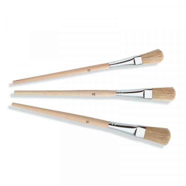 Emaille Lack Pinsel Universalpinsel 3er Set FSC®