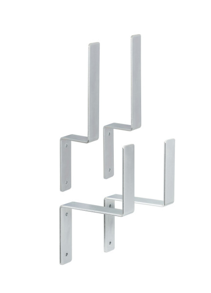 Halterungs-Sets Festzeltgarnitur verzinkt 370/280 x 80/160 x 40 mm