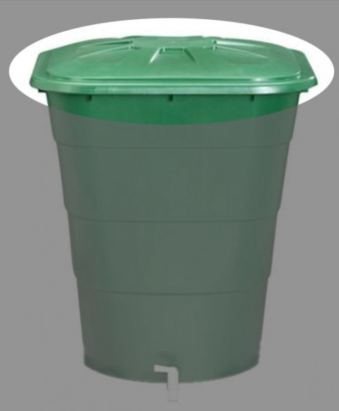 Garantia Deckel für Regentonne eckig 203 Liter grün