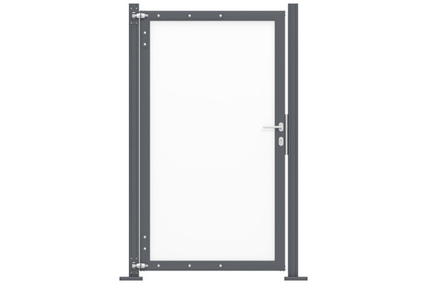 EASY-BOARDS Alu-Torrahmen-Set Anthrazit 100 x 181 cm