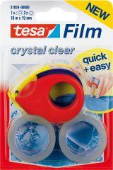 tesafilm m. Mini Abroller2Rll. 10m:19mm kristallkl