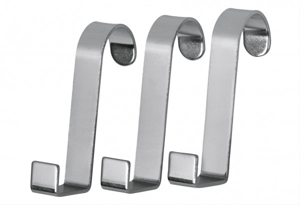 HANSI-SIEBERT Türhaken Edelstahl 3er Set