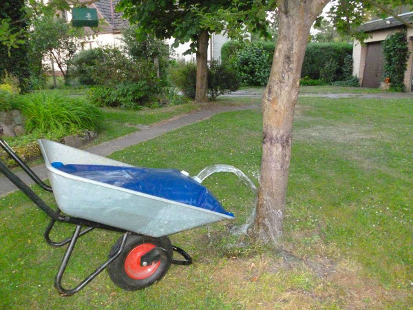 Wassersack für Schubkarren