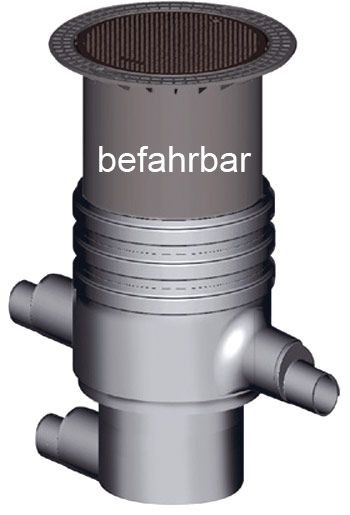 Universal Filter 3 Extern PKW befahrbar GRAF 340021