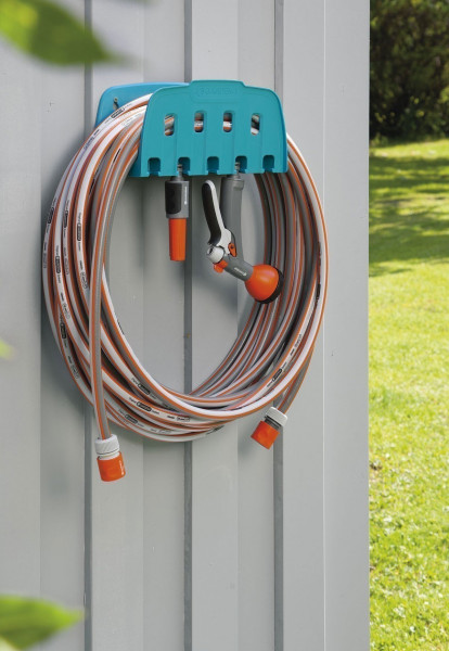 GARDENA ClassicSchlauch 1/2" 20m mit Wandhalter und Zubehör 1800520