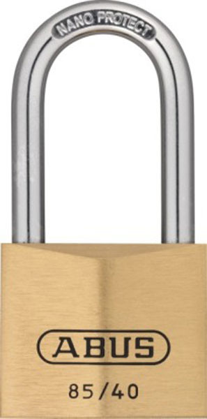 ABUS Hangschloss 85/40 Messing Bügel 40mm