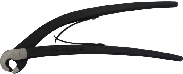 Fliesenlochzange 190mm m. Feder