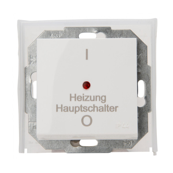 ATHENIS – Heizungshauptschalter reinweiß