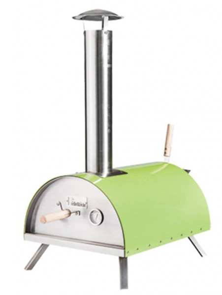 Pellet-Pizzaofen, Flammkuchenofen DaDa I grün