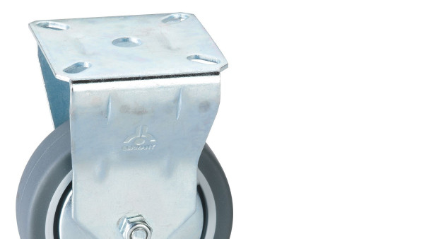 Apparate Bockrolle mit Gummireifen für 35 kg