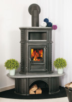 Kaminofen Globe-fire Herculina XXL raumluftunabhängig Guss schwarz 7kW Kaminofen Globe-fire Herculina XXL raumluftunabhängig Guss schwarz 7kW