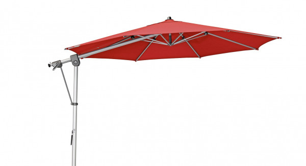 Doppler Ampelschirm / Pendelschirm Expert 350cm Des. T809 rot