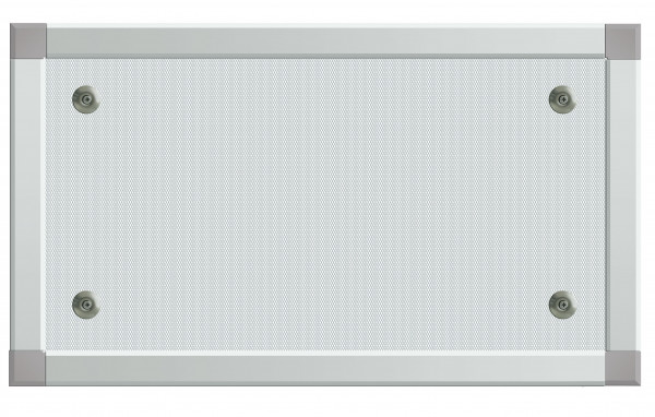 Lichtschachtabdeckung Alu mit Alu Rahmen Schellenberg 55x110cm