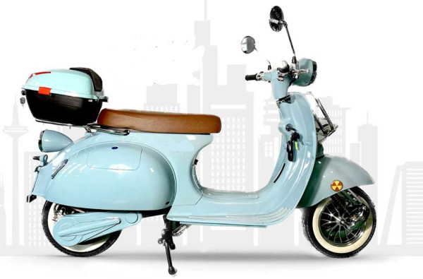E Roller Ginabella 72 Retro 45 Km h Elektroroller mint