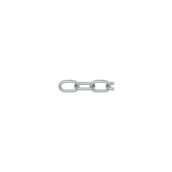 Rundstahlkette A-20 DIN 5685-2, 2 mm, verzinkt, Meterware
