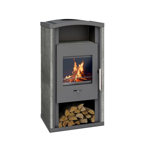 WAMSLER Kaminofen KF 108-42 Gron Naturstein 6kW